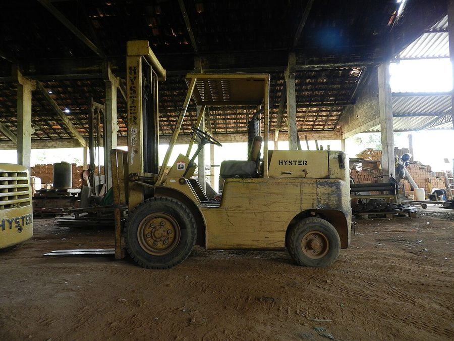 Hyster forklift truck